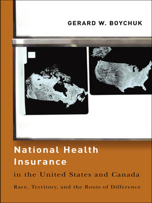 cover image of National Health Insurance in the United States and Canada